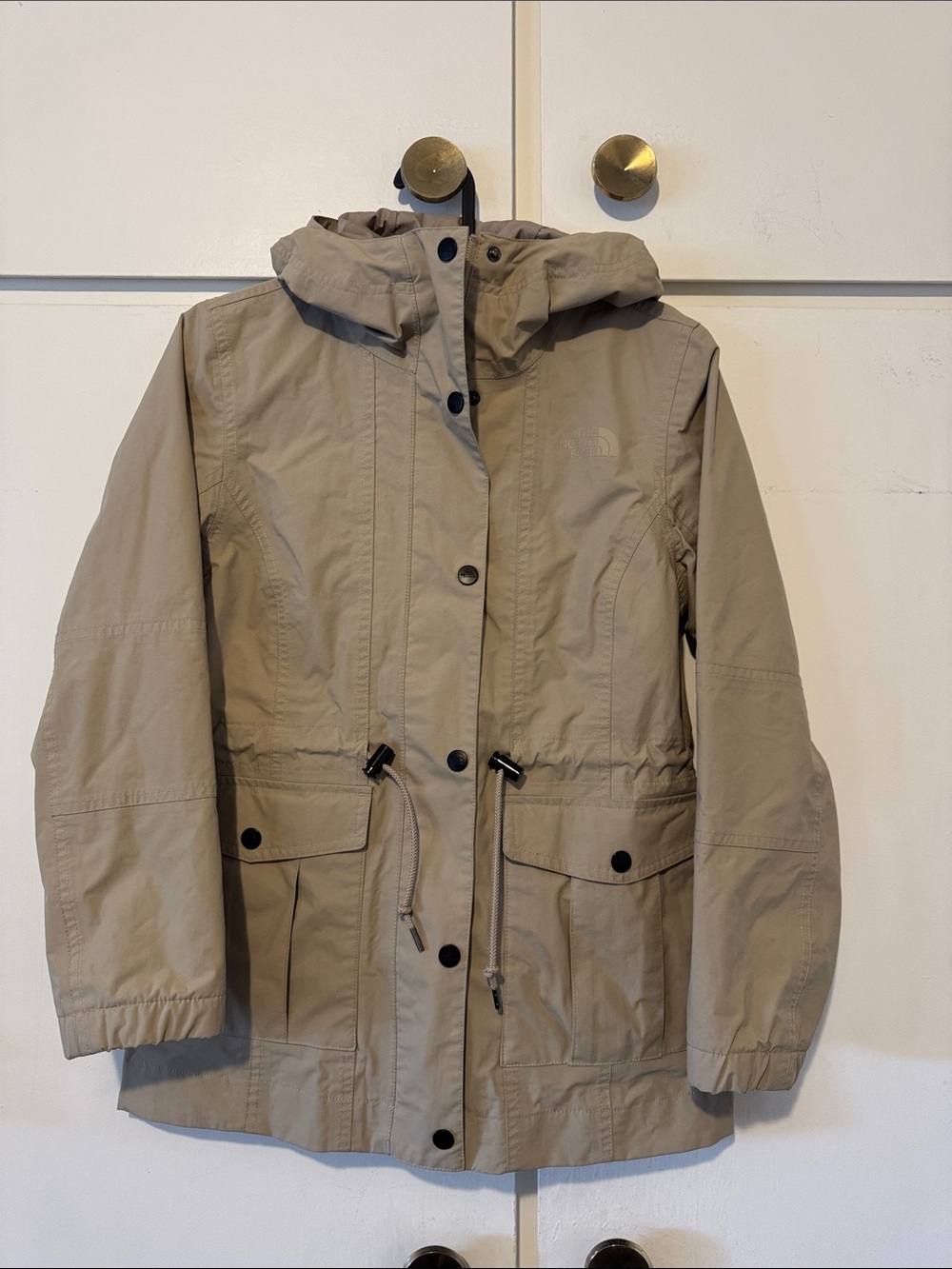 The North Face Women's Hooded Utility Jacket - Taupe